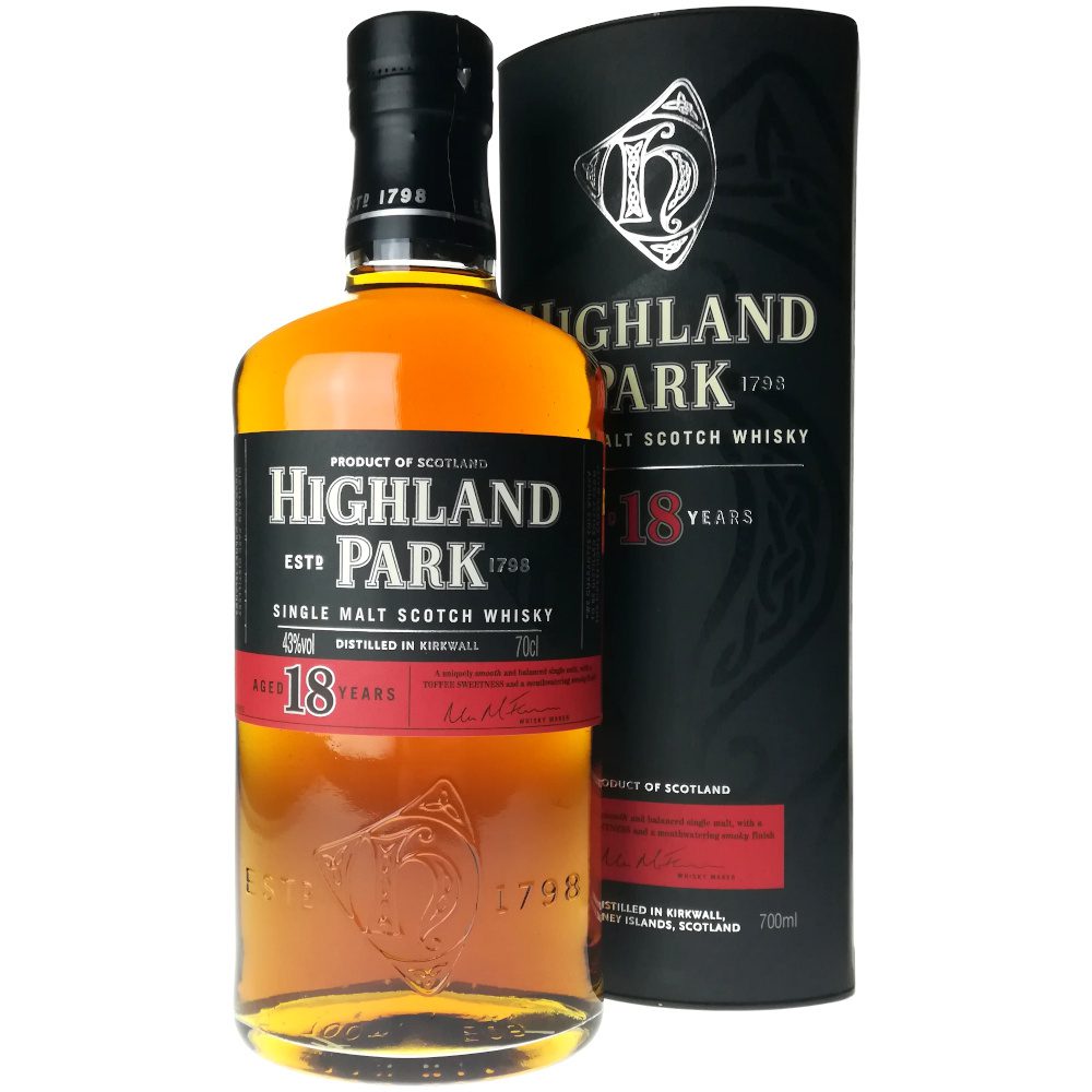 Highland Park 18 ans Highland Orkney Single Malt